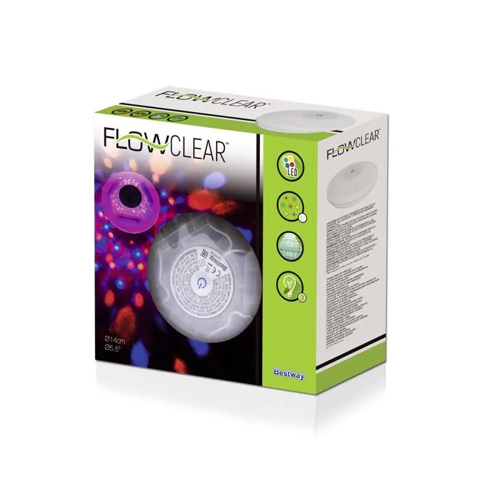 Bestway (58419) Portable Flowclear LED Floating Pool Light